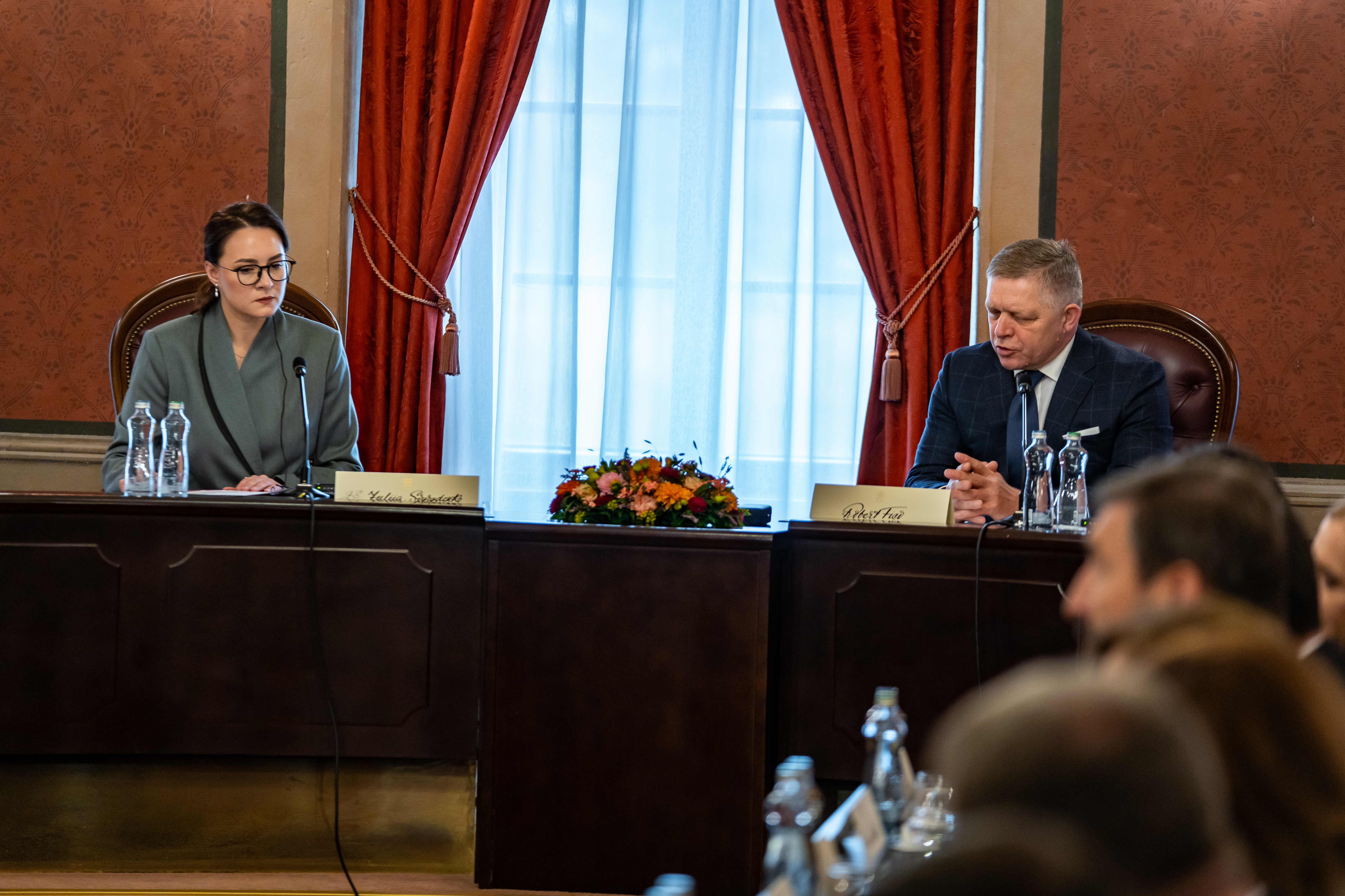 Spolocne rokovanie clenov vlad Slovenskej republiky a Ukrajinyr-30